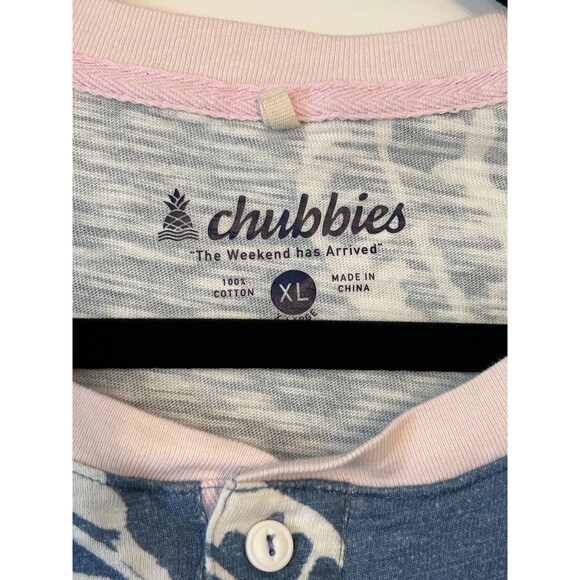 Chubbies Hawaiian Floral Tshirt XL - Picture 3 of 4